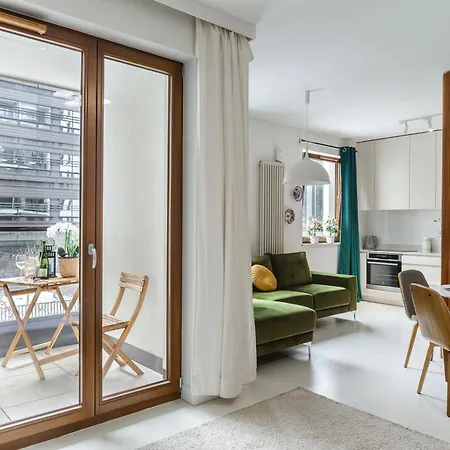 Lumina I Deluxe 2-room With Balcony I Parking Apartament Warszawa